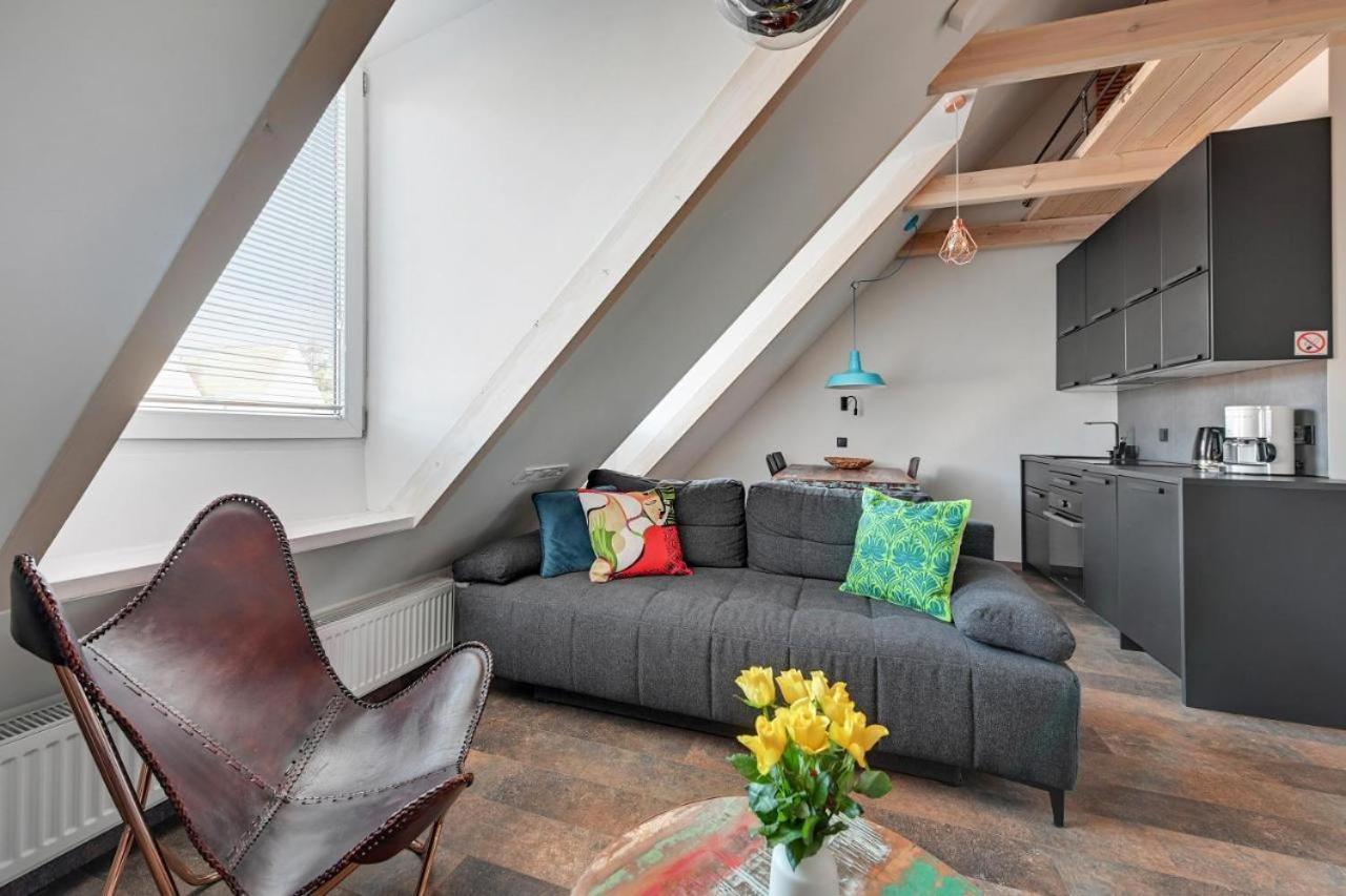 그단스크 Cozy Loft With Old Town View - Free Parking 아파트 외부 사진