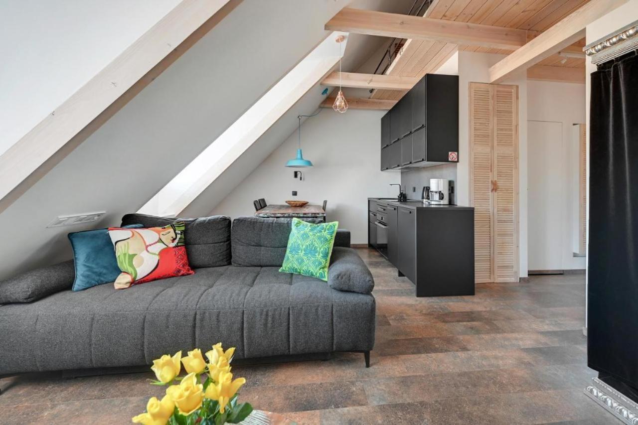 그단스크 Cozy Loft With Old Town View - Free Parking 아파트 외부 사진